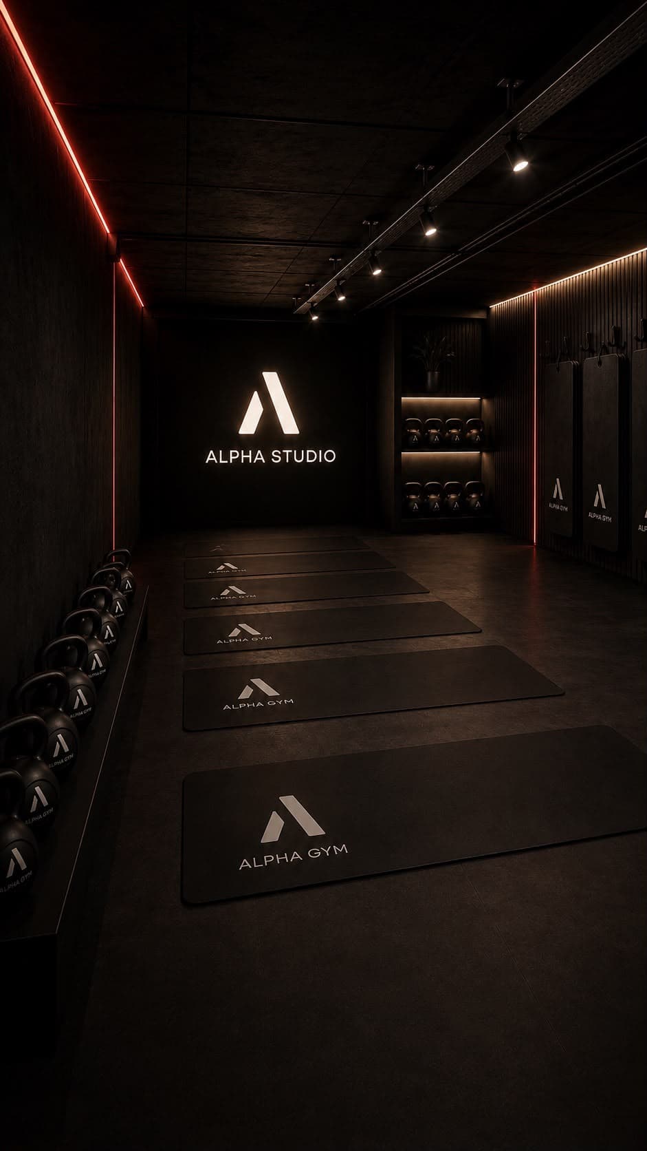 Alpha Studio group training space